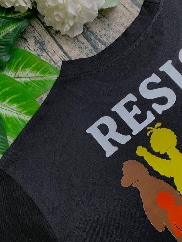 #Resist Save #PBS #Political Hands Off - Adult & Kids T-Shirts, Sweatshirts & Hoodies apparel design preview 1