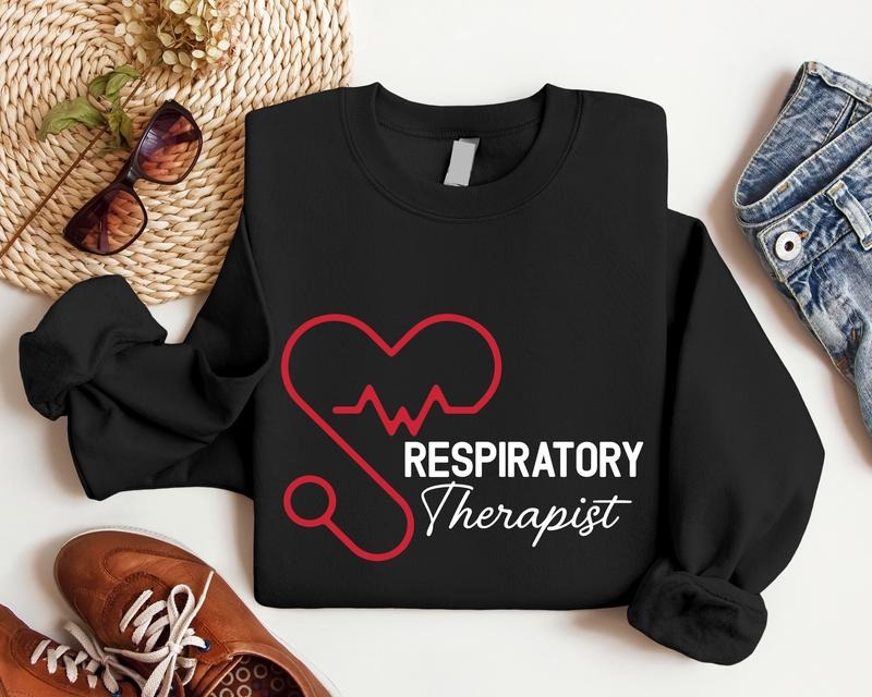 Respiratory Therapist RT Stethoscope Heart Assistant - Adult & Kids T-Shirts, Sweatshirts & Hoodies apparel design preview 1