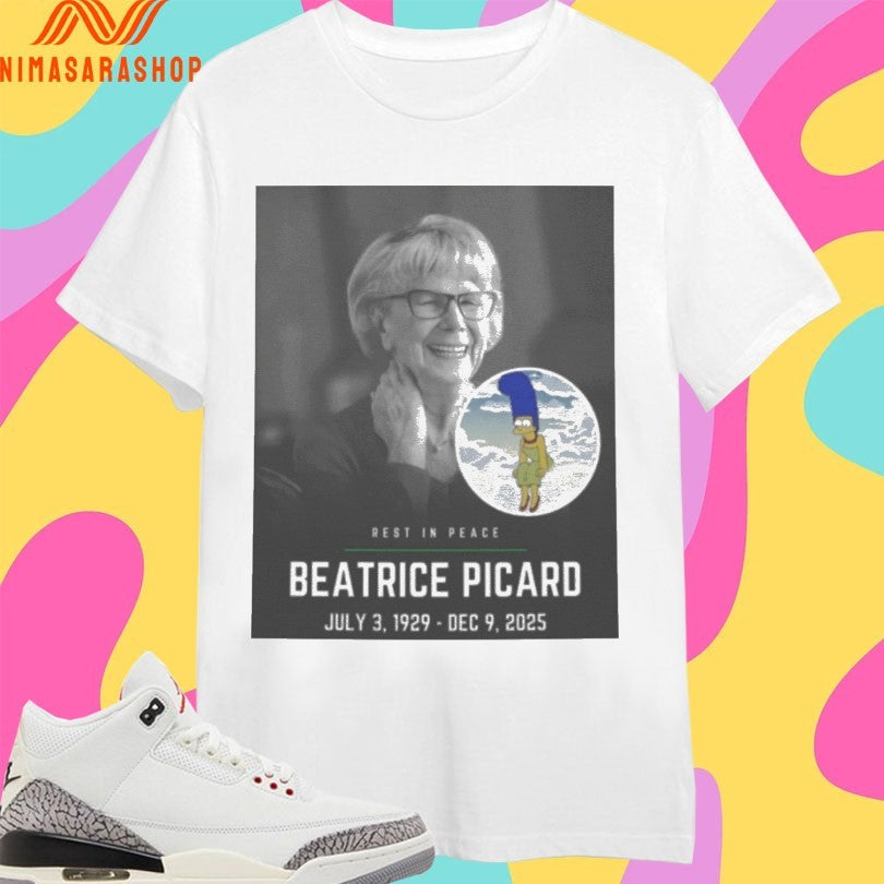 Rest In Peace Beatrice Picard July 3 1929 – Dec - Adult & Kids T-Shirts, Sweatshirts & Hoodies apparel design preview 1