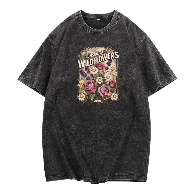 Retro Washed Embrace Nature'S Beauty 'Consider - Adult & Kids T-Shirts, Sweatshirts & Hoodies apparel design preview 1