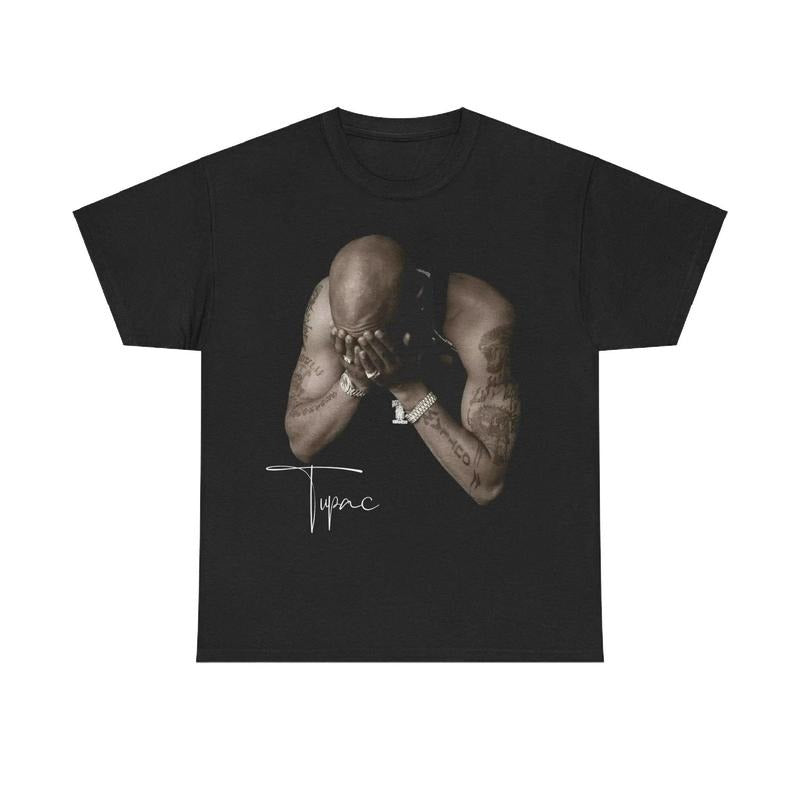 Retro 90s 2pac Rap Concert Vintage Rapper Hip Hop - Adult & Kids T-Shirts, Sweatshirts & Hoodies apparel design preview 1