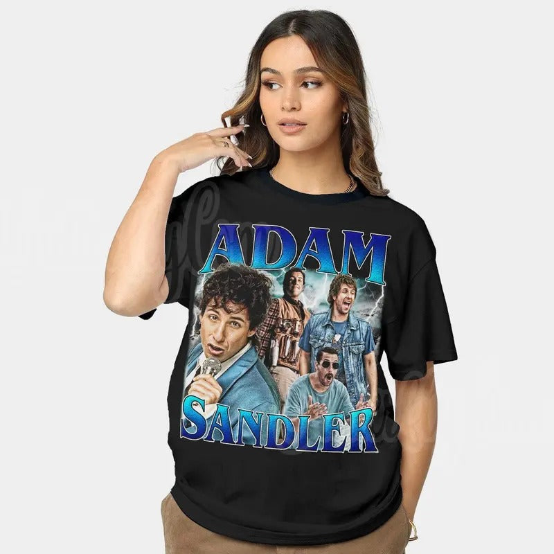 Retro Adam Sandler Fans Viral Vintage 90s Short - Adult & Kids T-Shirts, Sweatshirts & Hoodies apparel design preview 1
