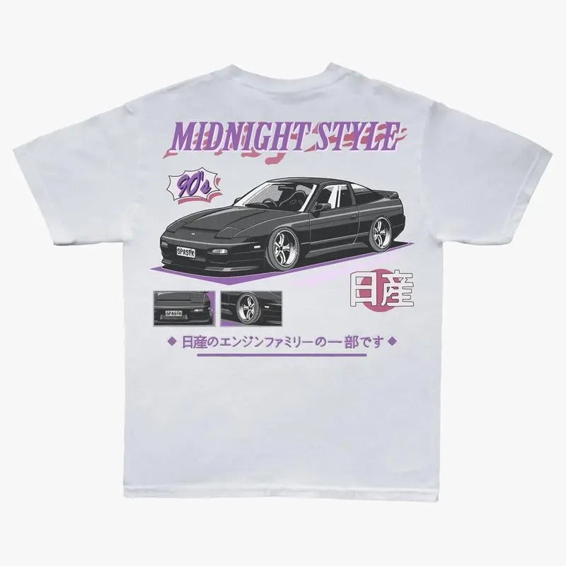 Retro Anime JDM Vintage Car Lover Menswear Best Him - Adult & Kids T-Shirts, Sweatshirts & Hoodies apparel design preview 1