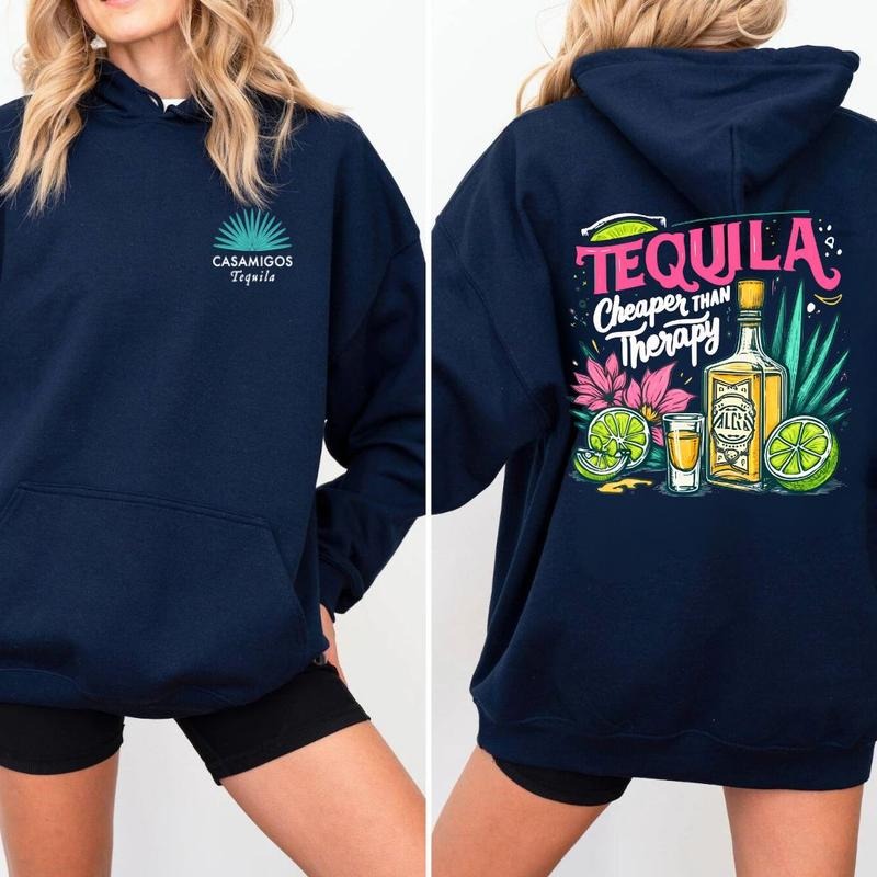 Retro Casamigos Tequila Funny Double Sides - Adult & Kids T-Shirts, Sweatshirts & Hoodies apparel design preview 1
