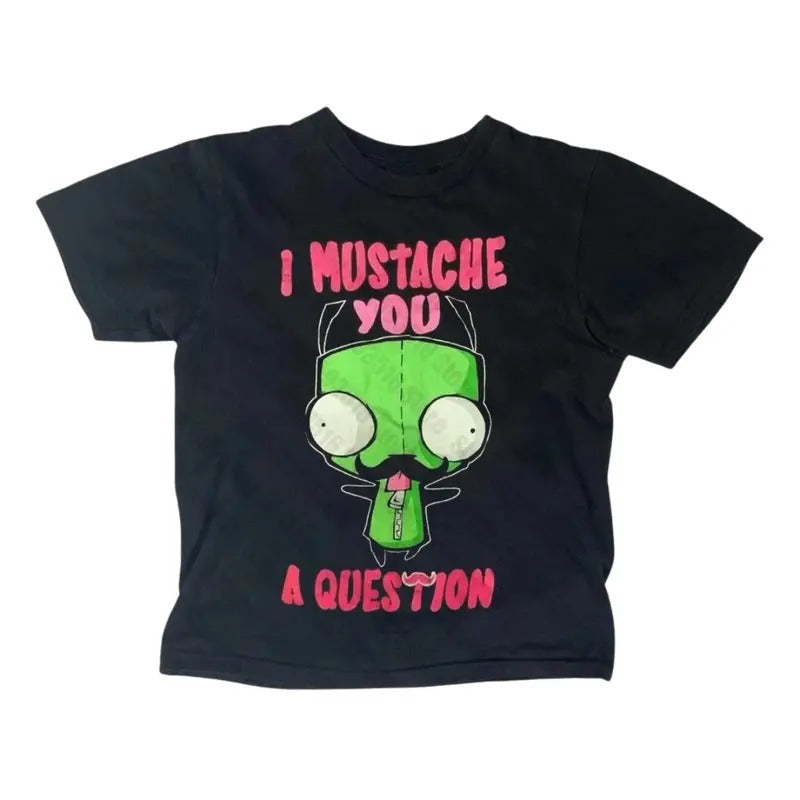 Retro GIR Baby Gothic Emo Girl Y2k Top Streetwear - Adult & Kids T-Shirts, Sweatshirts & Hoodies apparel design preview 1