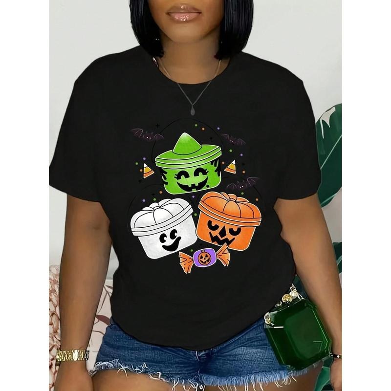 Retro Halloween Happy Bucket Cute 90s Boo Pails - Adult & Kids T-Shirts, Sweatshirts & Hoodies apparel design preview 1