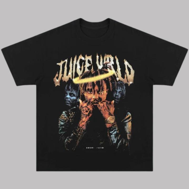Retro JU1C3 VVRLD Vintage Music Rap Menswear - Adult & Kids T-Shirts, Sweatshirts & Hoodies apparel design preview 1