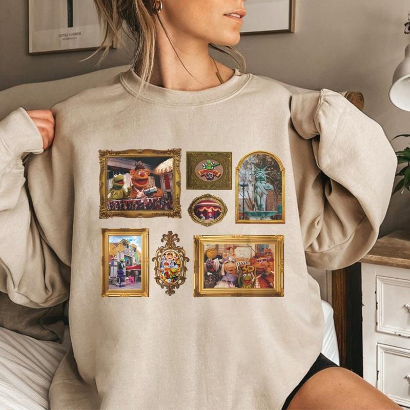 Retro Muppet Vision 3D Tribute Vintage Kermit Miss - Adult & Kids T-Shirts, Sweatshirts & Hoodies apparel design preview 1