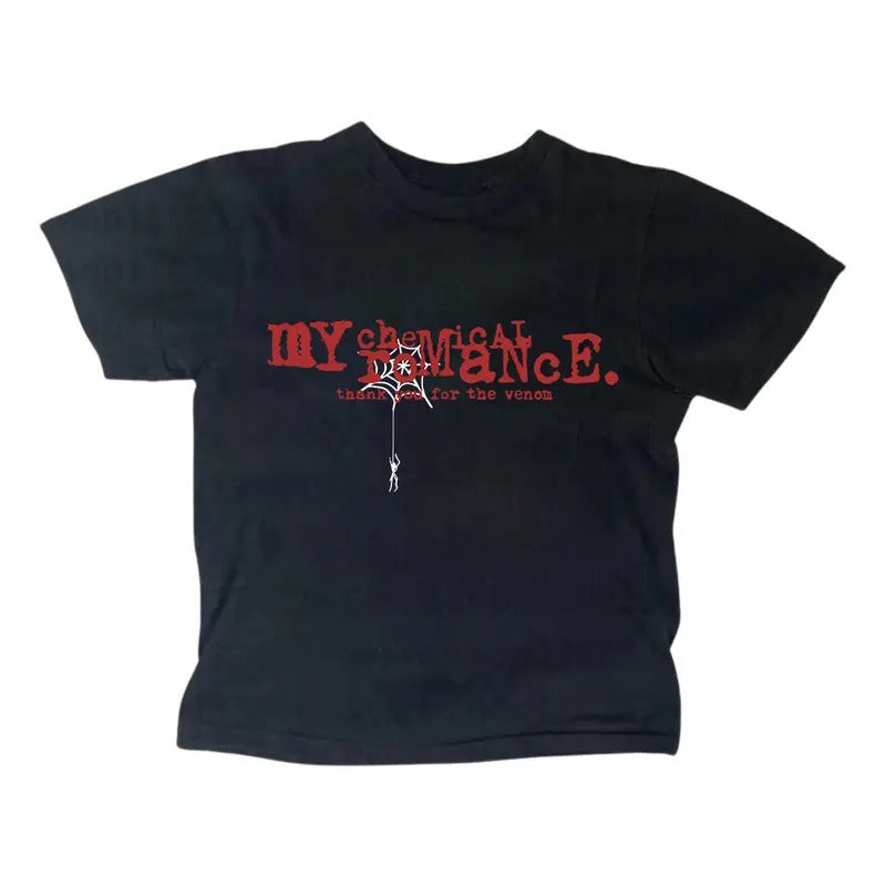 Retro My Chemical Romance Baby Gothic Emo Girl Tops - Adult & Kids T-Shirts, Sweatshirts & Hoodies apparel design preview 1