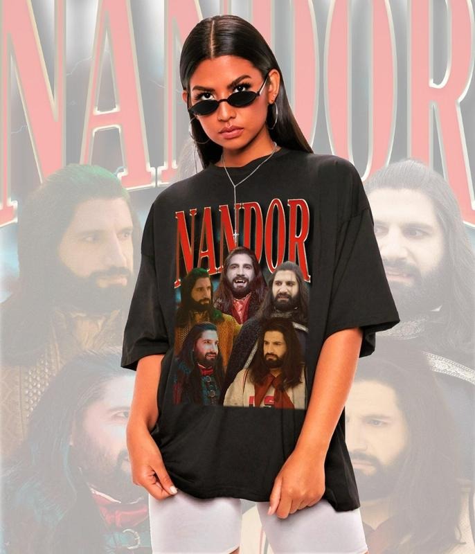 Retro Nandor What We Do Shadows Wwidts - Adult & Kids T-Shirts, Sweatshirts & Hoodies apparel design preview 1
