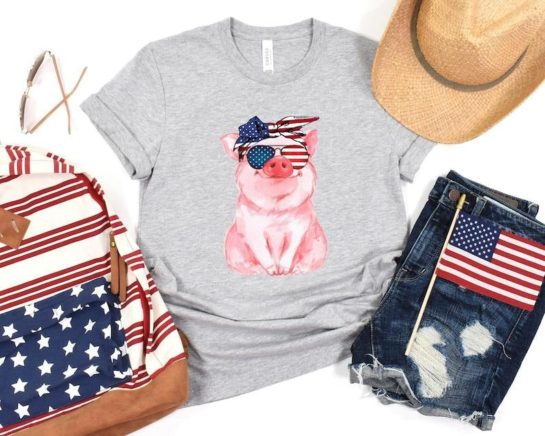 Retro Party USA 4th July Independence Day Patriotic - Adult & Kids T-Shirts, Sweatshirts & Hoodies apparel design preview 1