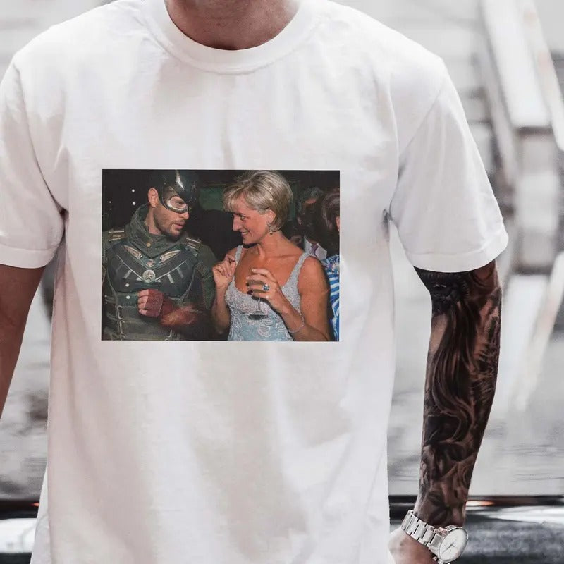 Retro Princess Diana Soldier Boy Limited Vintage - Adult & Kids T-Shirts, Sweatshirts & Hoodies apparel design preview 1