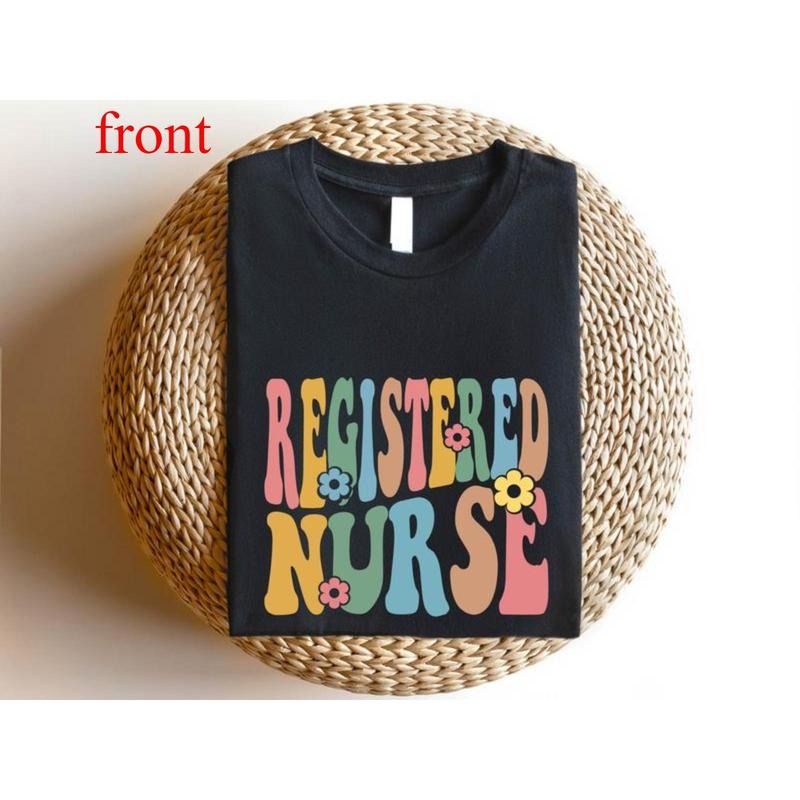 Retro Registered Nurse RN Appreciation Short Sleeve - Adult & Kids T-Shirts, Sweatshirts & Hoodies apparel design preview 1