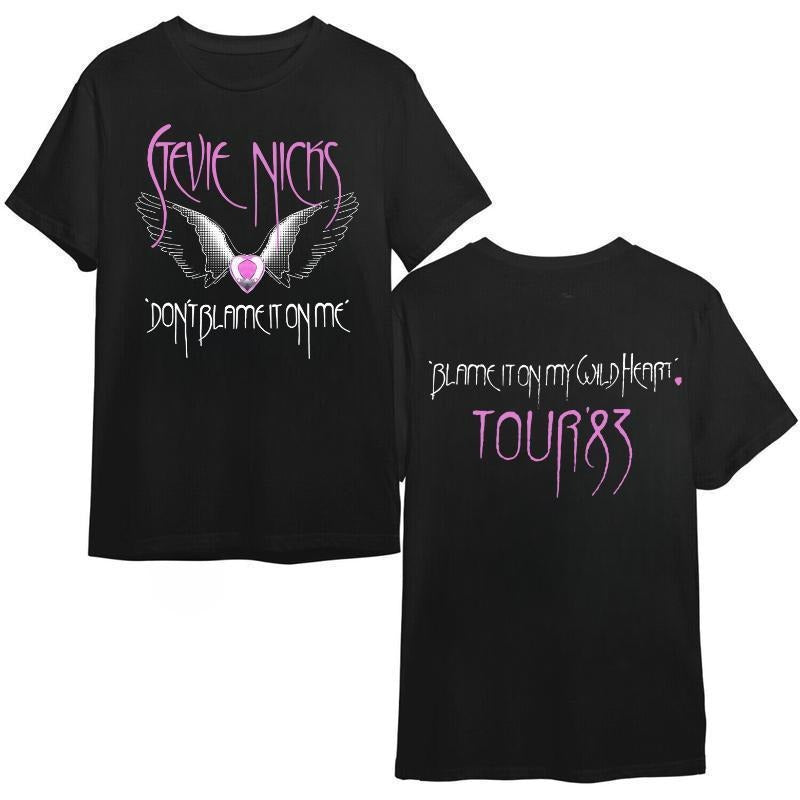 Retro Stevie Nicks Tour 2025 Fan Womenswear Cotton - Adult & Kids T-Shirts, Sweatshirts & Hoodies apparel design preview 1