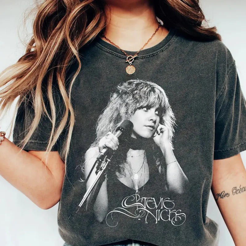 Retro Stevie Nicks Tour 2024 Concert Trending Fans - Adult & Kids T-Shirts, Sweatshirts & Hoodies apparel design preview 1