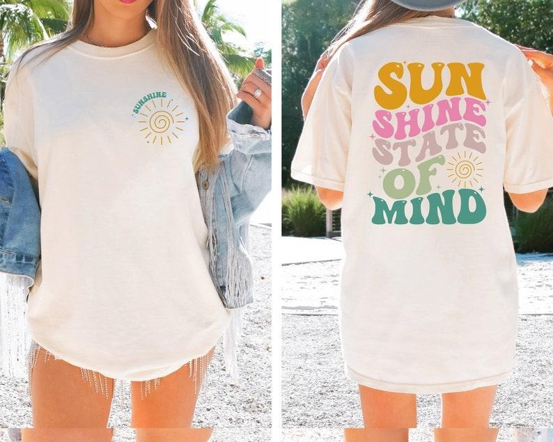 Retro Sun Shine My Mind Beach Lounge Weekend Lake - Adult & Kids T-Shirts, Sweatshirts & Hoodies apparel design preview 1