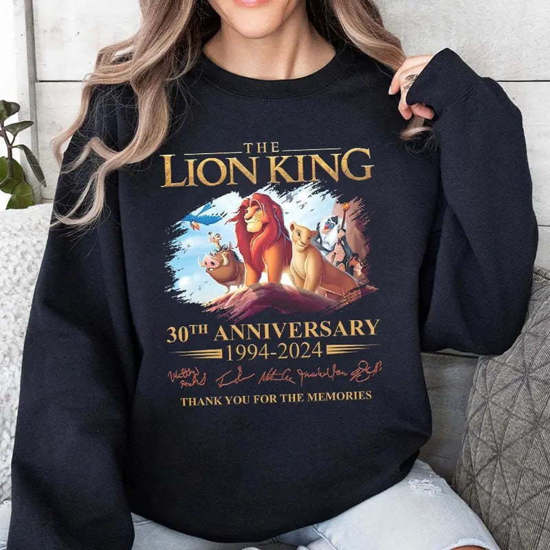 Retro Lion King Group Characters Comfort Colors - Adult & Kids T-Shirts, Sweatshirts & Hoodies apparel design preview 1