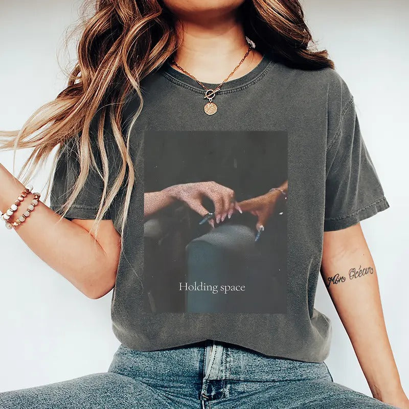 Retro Wicked Holding Space Ariana Cynthia Finger Hold - Adult & Kids T-Shirts, Sweatshirts & Hoodies apparel design preview 1