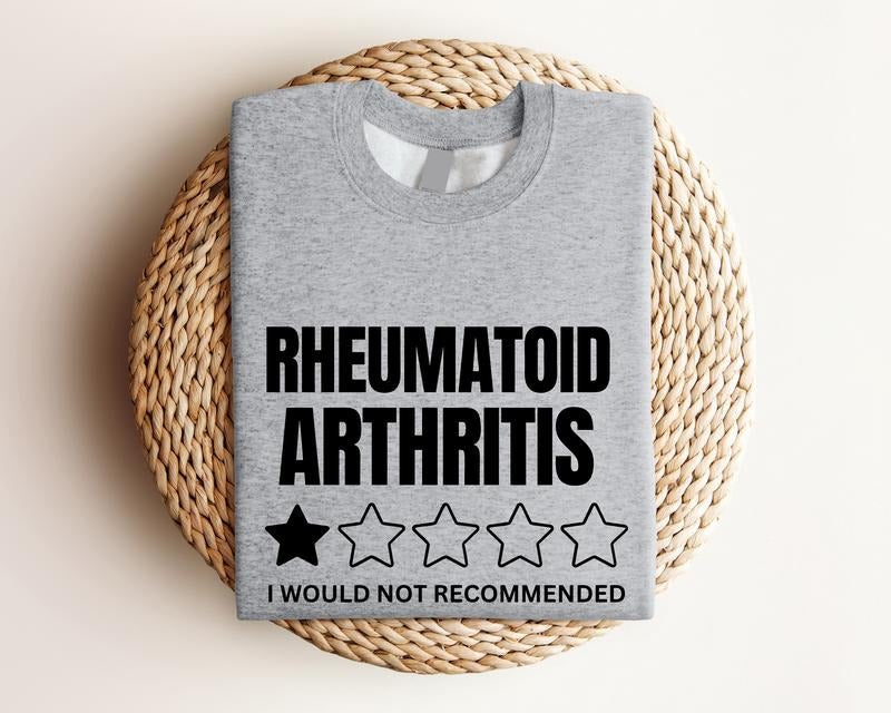 Rheumatoid Arthritis I Would Not Recommend Awareness - Adult & Kids T-Shirts, Sweatshirts & Hoodies apparel design preview 1