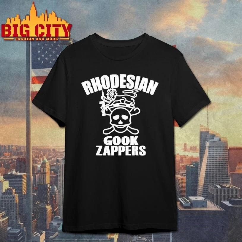 Rhodesian Gook Zappers logo - Adult & Kids T-Shirts, Sweatshirts & Hoodies apparel design preview 1
