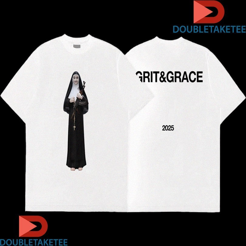 Rich Amiri Grit Grace Nun - Adult & Kids T-Shirts, Sweatshirts & Hoodies apparel design preview 1