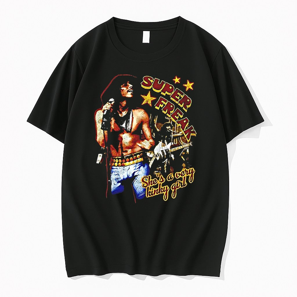 Rick James Super Freak Shes A Very Kinky Girl Sweater - Adult & Kids T-Shirts, Sweatshirts & Hoodies apparel design preview 1