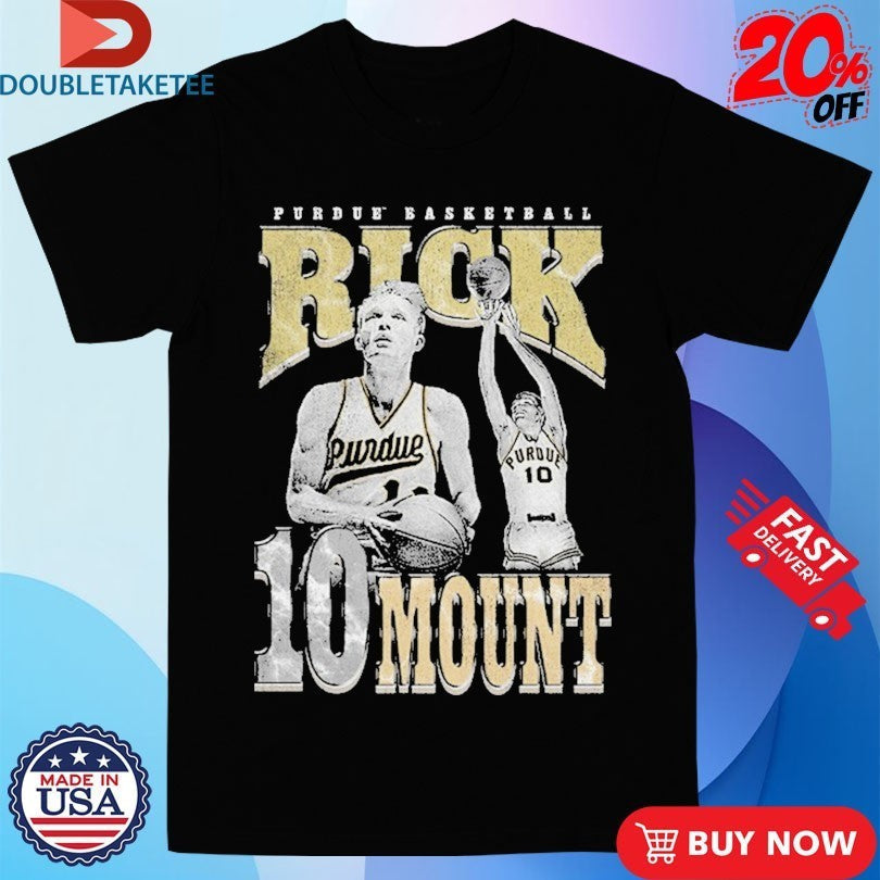 Rick Mount 10 Player Posture Purdue Boilermakers - Adult & Kids T-Shirts, Sweatshirts & Hoodies apparel design preview 1