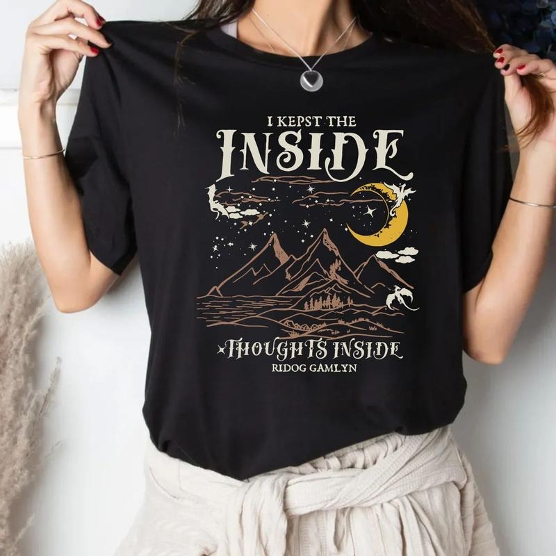 Ridoc Quest Squad I Kept Inside Thoughts Onyx Storm - Adult & Kids T-Shirts, Sweatshirts & Hoodies apparel design preview 1