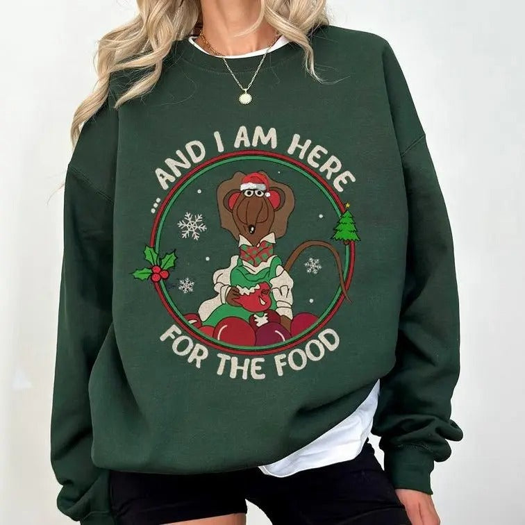 Rizzo Muppet Carol I Am Here Food Cartoon Est 1992 - Adult & Kids T-Shirts, Sweatshirts & Hoodies apparel design preview 1