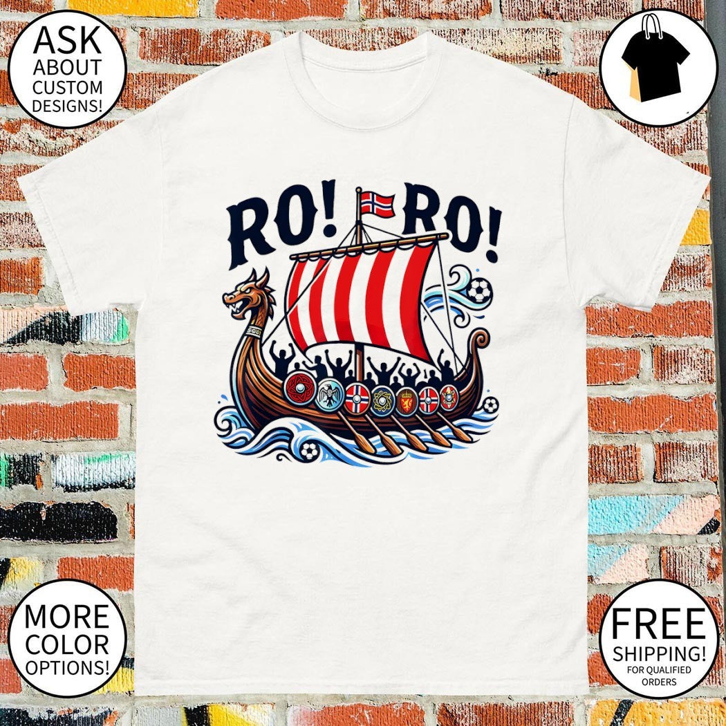 Ro Viking Row Norwegian Norway Soccer World Cup 2026 - Adult & Kids T-Shirts, Sweatshirts & Hoodies apparel design preview 1