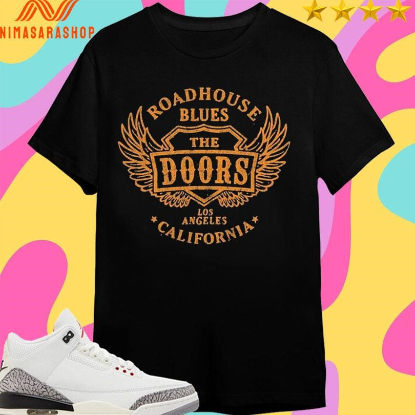 Roadhouse Blues The Doors Los Angeles California - Adult & Kids T-Shirts, Sweatshirts & Hoodies apparel design preview 1