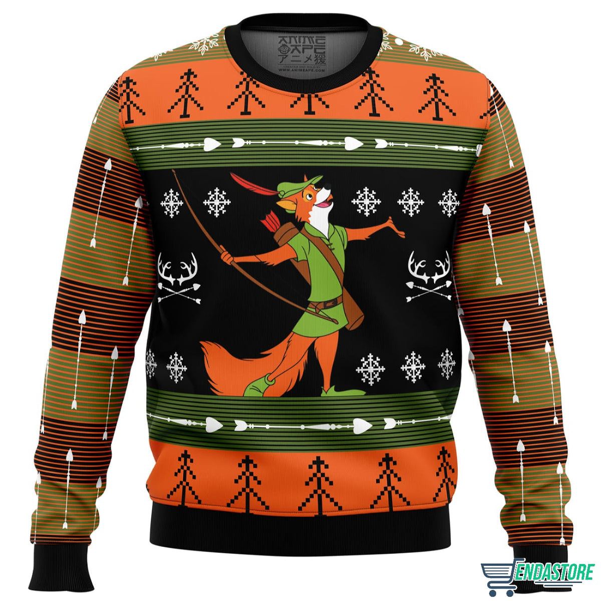 Robin Hood 3D Ugly Christmas Sweater - Holiday Gift product image