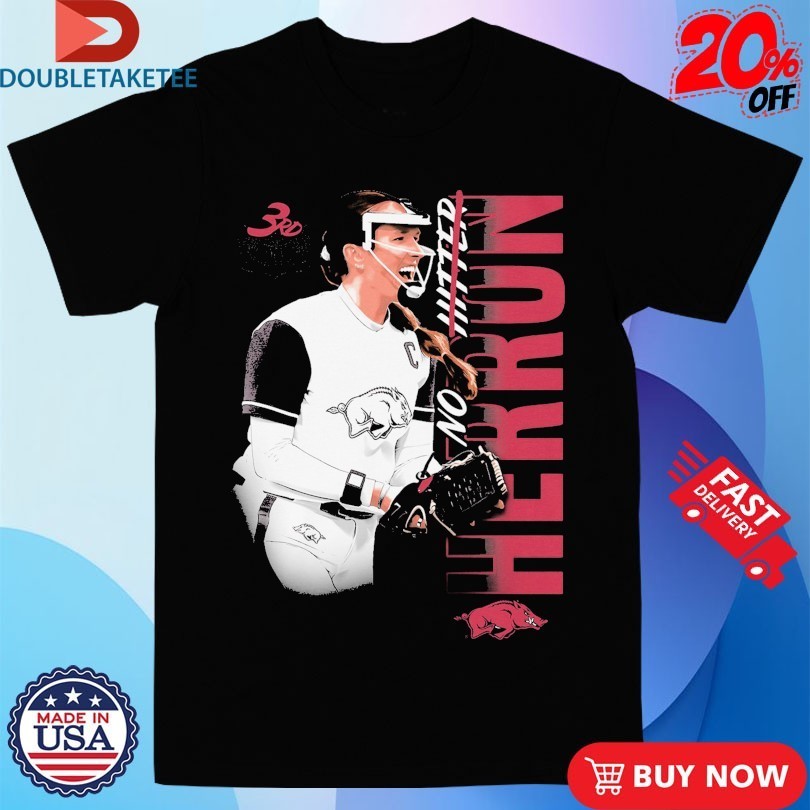 Robyn Herron 3rd No Hitter Arkansas Razorbacks - Adult & Kids T-Shirts, Sweatshirts & Hoodies apparel design preview 1