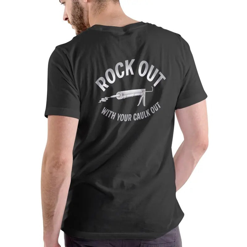 Rock Out Funny Cotton Casual Relaxed Fit Text - Adult & Kids T-Shirts, Sweatshirts & Hoodies apparel design preview 1