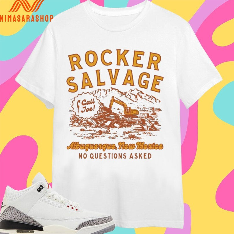 Rocker Salvage Call Joe Albuquerque New Mexico No - Adult & Kids T-Shirts, Sweatshirts & Hoodies apparel design preview 1