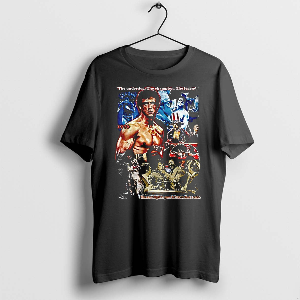Rocky His Whole Life Was A Million To One Shot - Adult & Kids T-Shirts, Sweatshirts & Hoodies apparel design preview 1