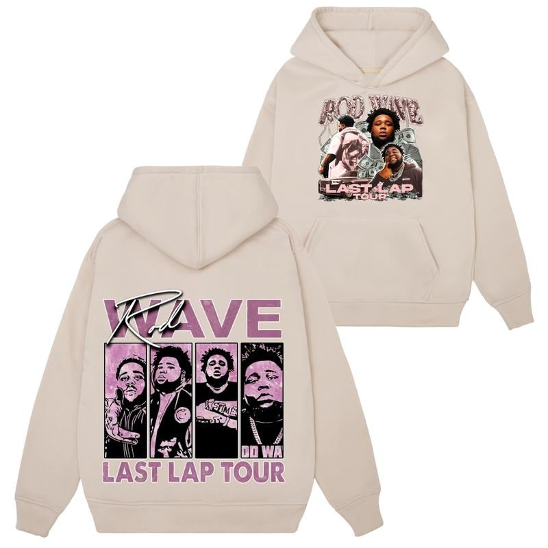 Rod Wave Bootleg Last Lap Concert Tour Hip Hop 100% - Adult & Kids T-Shirts, Sweatshirts & Hoodies apparel design preview 1