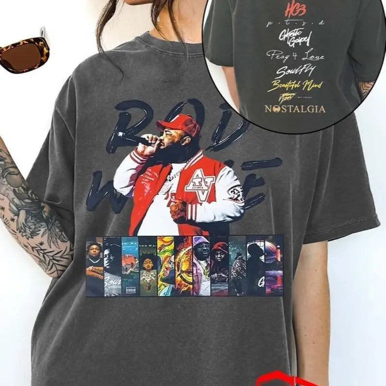 Rod Wave Concert Last Lap Tour Him Her - Adult & Kids T-Shirts, Sweatshirts & Hoodies apparel design preview 1