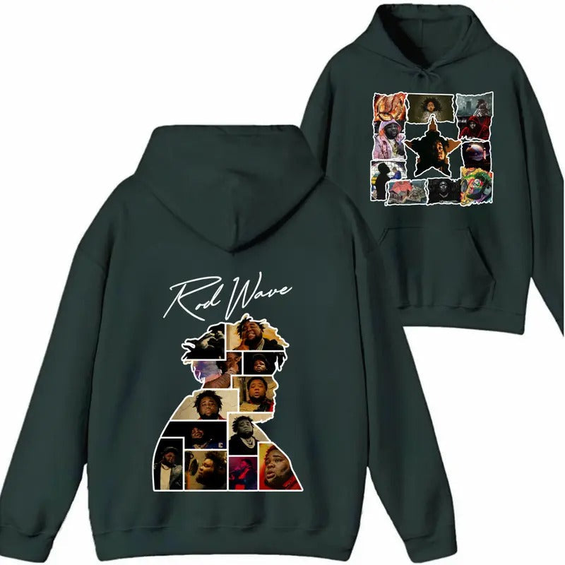 Rod Wave All His Album 2 Slided Size S 3XL - Adult & Kids T-Shirts, Sweatshirts & Hoodies apparel design preview 1