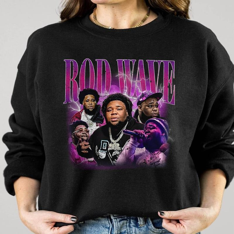 Rod Wave Last Lap Concert Wavestyle{N002}2 - Adult & Kids T-Shirts, Sweatshirts & Hoodies apparel design preview 1