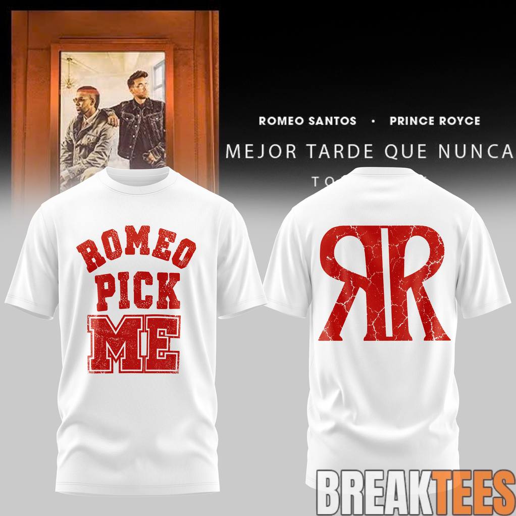 Romeo Santos Prince Royce Mejor Tarde Que Nunca Tour - Adult & Kids T-Shirts, Sweatshirts & Hoodies apparel design preview 1
