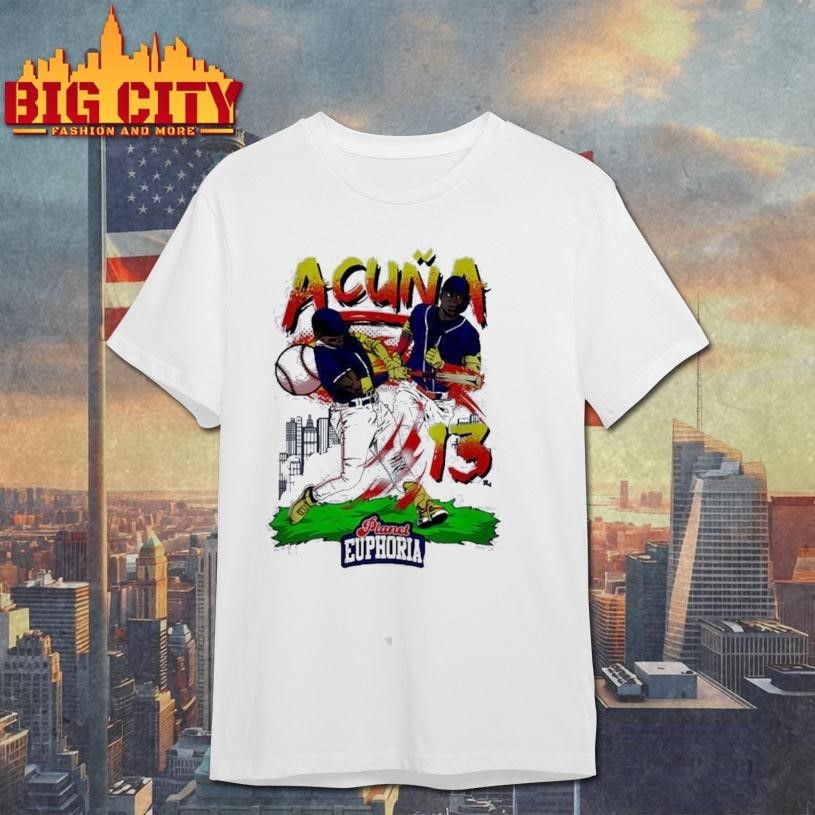 Ronald Acuna Atlanta Braves Hand Drawn Artwork - Adult & Kids T-Shirts, Sweatshirts & Hoodies apparel design preview 1