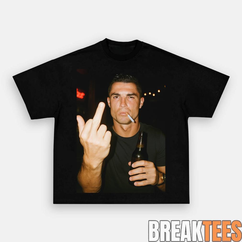 Ronaldo Drunk and Smoke After Hours - Adult & Kids T-Shirts, Sweatshirts & Hoodies apparel design preview 1