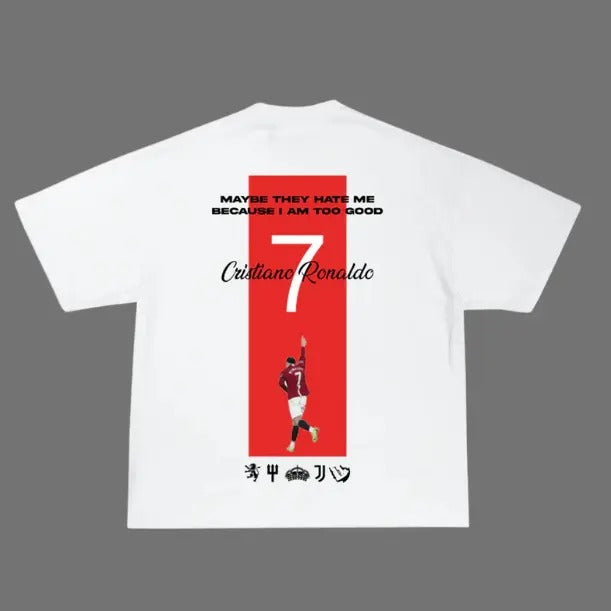 Ronaldo Legacy Vintage Soccer Sport Menswear - Adult & Kids T-Shirts, Sweatshirts & Hoodies apparel design preview 1