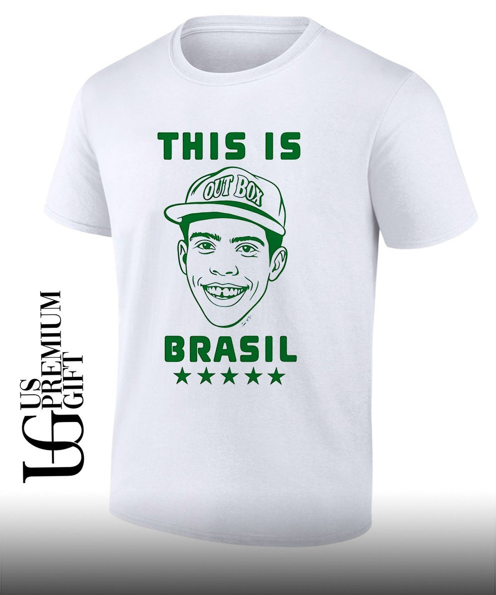 Ronaldo Nazario This Is Brasil Out Box Five Star - Adult & Kids T-Shirts, Sweatshirts & Hoodies apparel design preview 1
