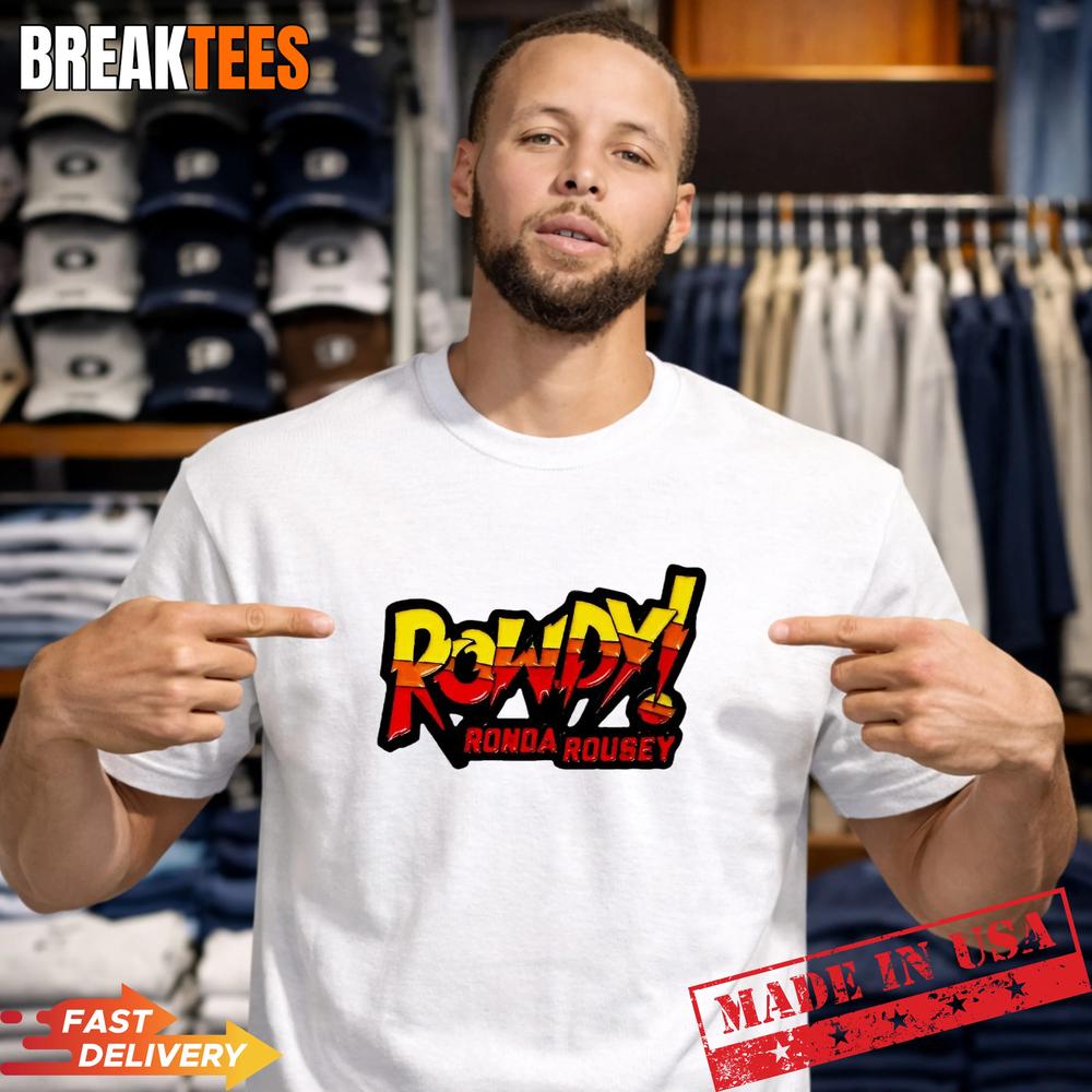Ronda Rousey Rowdy - Adult & Kids T-Shirts, Sweatshirts & Hoodies apparel design preview 1