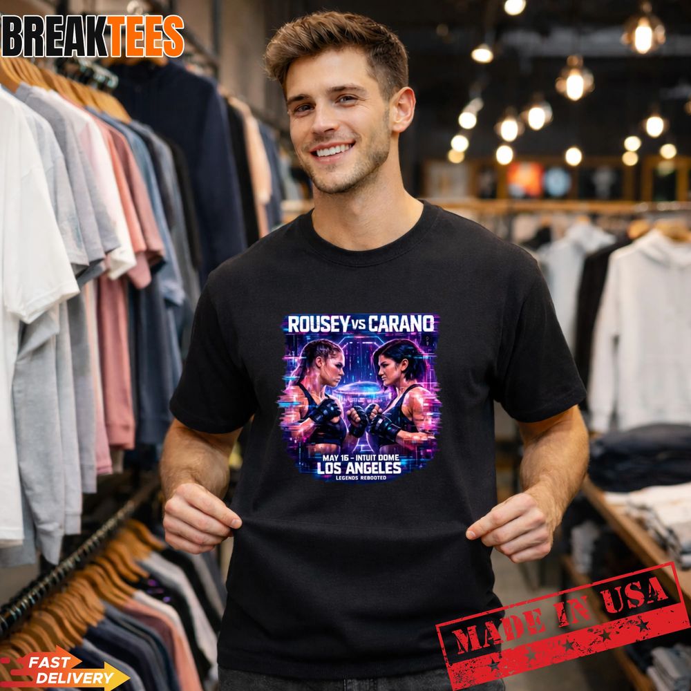 Ultimate Ronda Rousey vs Gina Carano for MMA Fans - Adult & Kids T-Shirts, Sweatshirts & Hoodies apparel design preview 1