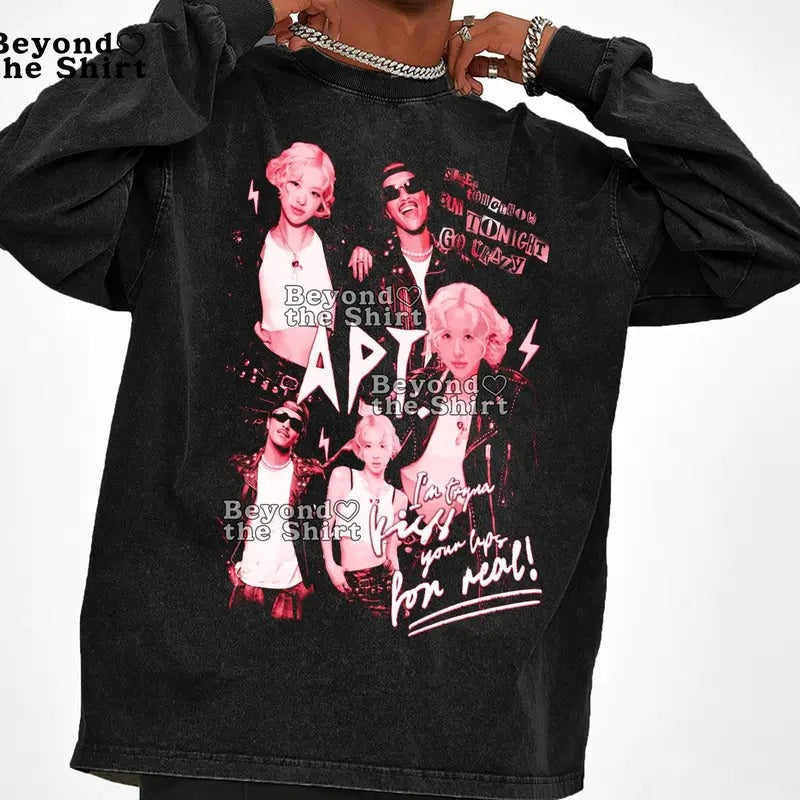 Ros3 Apt Burn0 Mars Korean Kpop Apartment Rose Solo - Adult & Kids T-Shirts, Sweatshirts & Hoodies apparel design preview 1