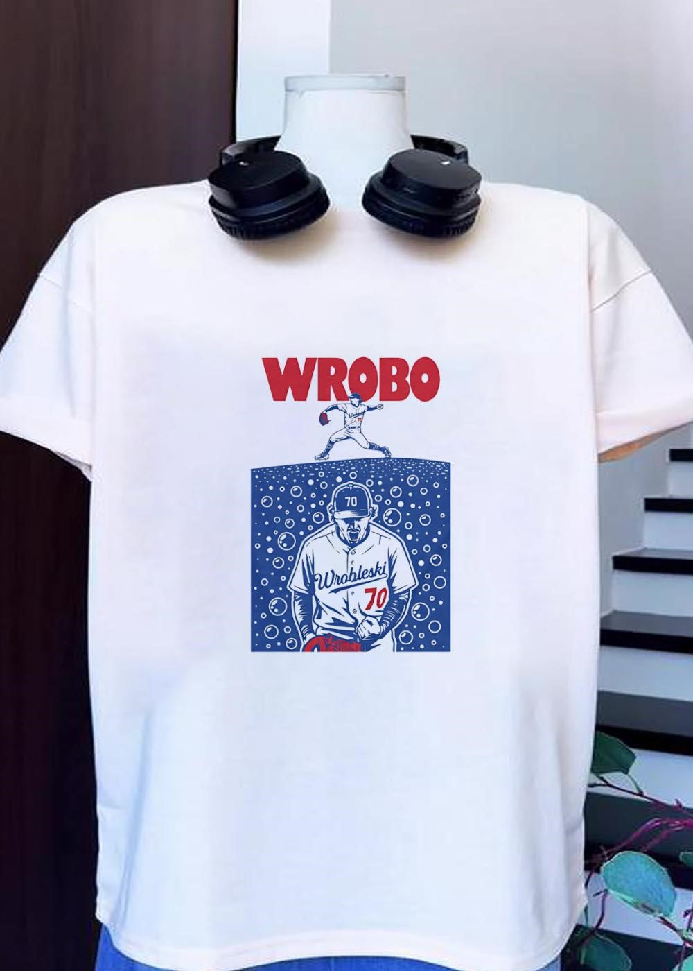 Roto Wear Players Wrobo Wrobleski 70 Pitching - Adult & Kids T-Shirts, Sweatshirts & Hoodies apparel design preview 1