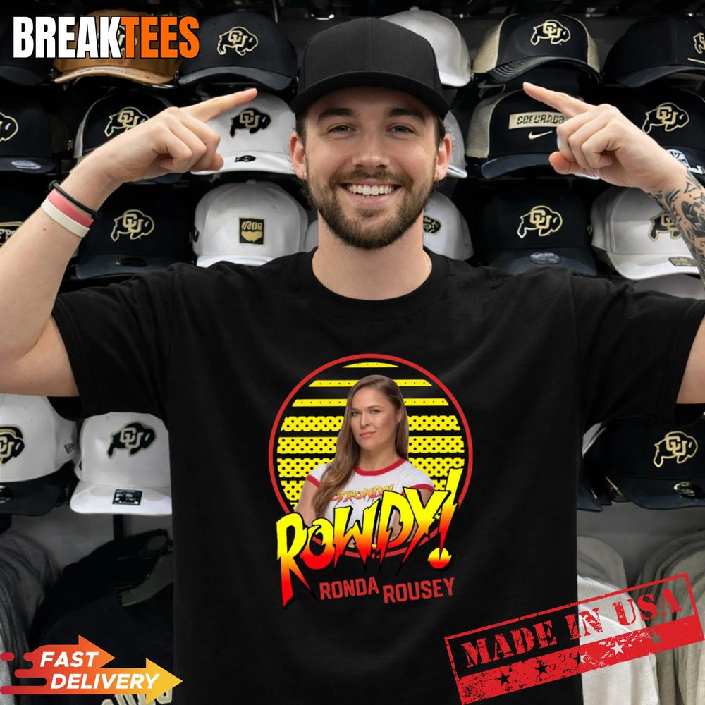 Rowdy Ronda Rousey Graphic - Adult & Kids T-Shirts, Sweatshirts & Hoodies apparel design preview 1